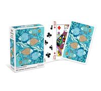 Sentosphère - Set di 54 carte classiche Pesci Blu - Formato Bridge - Carte da gioco Standard - Made in France - Carta morbida e scorrevole - 1207