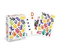 Sentosphère - Set di 54 carte Ispirate da Henri Matisse La Gerbe - Formato Bridge - Carte da gioco Standard - Made in France - Carta morbida e scorrevole - 1256