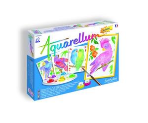 Sentosphere SNT654 Aquarellum - Pappagalli