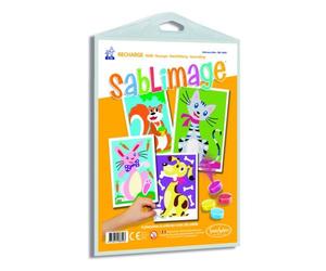 Sentosphere SNT885 SABLIMAGE ANIMAUX CALINS