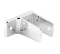 Sentry PC 656 - 6395-t T One Ear staffa da parete, per 1 - 1/4 in. Pannelli, lega di zinco (cast Zamak), finitura cromata, t-27 Torx, elementi di fissaggio, quantità: 1