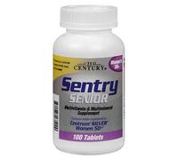 Sentry Senior Multivitamina E Multiminerale Supplemento Donne 50+ 100 Compresse
