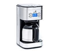 Senya SYBF-CM025 Caffettiera, 800 W, 1.2 Litri, Stainless Steel, Inox