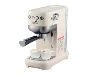 Senya Macchina da caffè Tasty Coffee 20 Bar, Caffettiera Espresso e Cappuccino 1300W, Thermoblock, Montalatte, Spegnimento automatico