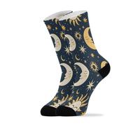 Senya Moon And Star Calzini Donna Cuscino Calzini Unisex Calze Per Esterno Hike Natale 40Cm