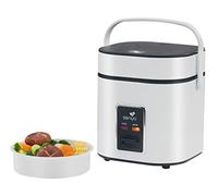 SENYA Rice Perfect, fornello per riso 2L per cottura a vapore, mantenimento al caldo, spegnimento automatico, 400 W SYCK-RC004, bianco