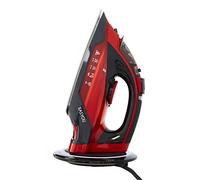 Senya Simple Move Ferro da Stiro a Vapore, 2400 W, Stainless Steel, Rosso