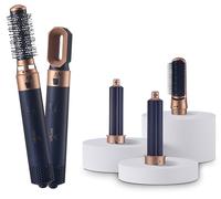 SENYA Spazzola soffiante 5 in 1 Air Styler & Asciugacapelli: lisciatura, asciugatura, arricciatura, brushing e volume, multistyler 1000 W, alternativa Airwrap, Hair Designer SYWB-HS012B blu navy