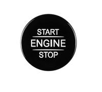 SENYAH Auto Interni per Mercedes per Benz W177 GLE W167 GLB Interni Start Stop Motore Pulsanti per Interruttori Copertura Adesivi Trim Modanatura Interni (Colore : Nero)