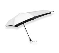 Senz ° mini storm pieghevole ombrello argento lucido, Argento lucido, taglia unica
