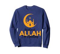 Senza Allah Non Sono Niente Ramadan Kareem Musulmano Islamico Felpa