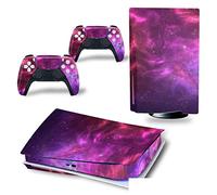 Senza Bolle, Senza Schiuma Decal Skin Per PS 5 Disk Edition Console 2 Controller Vinile Cover Wraps Per PS5 Disc Version 49200