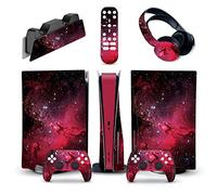 Senza Bolle, Senza Schiuma Per PS5 Console Disc Edition & Digital Edition Sticker Vinyl Decal Cover Per Ps5 Controller & Charging Station & Headset & Media Remote 35894(Digital Edition)