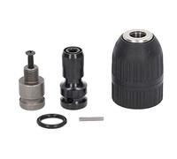 Senza Chiave Drill Chuck 2~13 Mm Stringere il Trapano Chuck 1/2in 20unf Monte Self Bloccabile Electric Impact Chiavi di Perforazione Chuck con Adattatore di Conversione