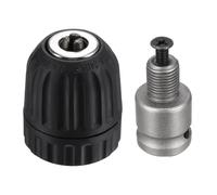 Senza Chiave Trapano Mandrino 0.8-10mm Capacità 3/8-24UNF Filetto con 1/2" Presa