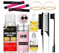 Senza colla Lace Melting Spray Per Wig, 3.4 Fl Oz - Protegge La Pelle, Migliora l'Tenuta, Formula Naturale