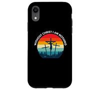 Senza Cristo non sono nulla - Salvato dalla Grazia Custodia per iPhone XR