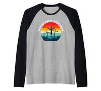 Senza Cristo Non Sono Nulla - Salvato dalla Grazia Maglia con Maniche Raglan