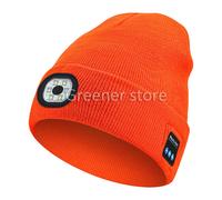 Senza fili Bluetooth Cappello & Musica Altoparlante LED Luce Berretto Caldo Cap