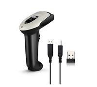 Senza fili Ccd. Scanner di codici a barre 2.4G wireless USB LETTORE CODICE DA BARRA CODICIO PARALE PARE/INDICATORE WIRD 2-IN-1 Scansione delle immagini Per i punti vendita dei supermercati