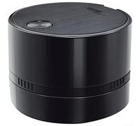 Senza fili per mini aspirapolvere desktop, pulitore portatile per matite, gomme da cancellare, briciole, raccoglipolvere per ufficio, casa, tastiera ricaricabile USB compatta (08 nero)