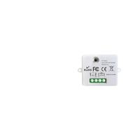 Senza fili RF433MHz Interruttore Della Luce di Controllo Remoto 10A Relè Ricevitore Con Trasmettitore ON/OFF Sul Pannello A Parete for L'illuminazione A Led(1Remote 1Receiver)
