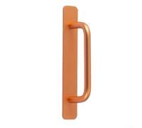 Senza foratura per maniglia in alluminio 147 mm per montaggio superficiale | Nessuna foratura necessaria, montaggio rapido, ideale per gli inquilini, lunghezza 147 mm, effetto dorato