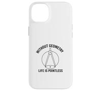 Senza Geometria Life Is Pointless Divertente Matematica Pun Design Custodia per iPhone 14 Plus