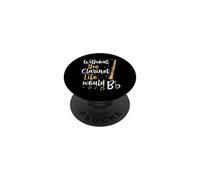 Senza il clarinetto Life would B Flat Music Pun PopSockets PopGrip Adesivo