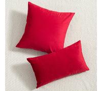 Senza Imbottiture, Senza Anima Del Cuscino. 1 Semplice Federa In Velluto O Federa Per Cuscino Lombare Olandese Senza Imbottiture. Senza Imbottiture. 45*45,30*50,50*50Colore unicoTessuto