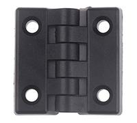 Senza marca-Generico 2X Cerniera in plastica ABS Nero Porte mobili Anti ruggine con Cuscinetto Porta Cerniere Armadio Universale cardini (103x80mm)