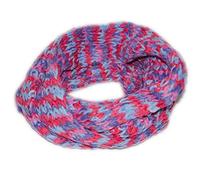 - Senza marca/Generico - Scaldacollo Sciarpa Donna Doppio Cappuccio Azzurro Lilla Viola Blu Rosso SC3