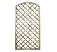 - Senza marca/Generico - Traliccio ad Arco in Legno Materiale trattato arredo Giardino 90x180cm 02347LB