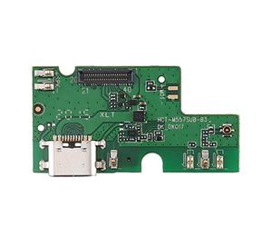 senza marchio Compatibile per Blackview A80 Pro FLAT FLEX sub PCB Board DOCK micro USB JACK PORTA INGRESSO USB per CONNETTORE CAVO CARICA RICARICAMICROFONO SYNC DATI