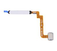 senza marchio COMPATIBILE Per Xiaomi Redmi Note 10 (5G) M2103K19G, M2103K19C flat flex ribbon cable cavo connettore x per collegamento KEY HOME LETTORE IMPRONTA CENTRALE (Silver)