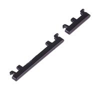 senza marchio Generico Ricambio compatibile con XIAOMI REDMI NOTE 7 / NOTE 7 PRO KIT TASTI ESTERNI LATERALI TASTINO ACCENSIONE power ON OFF + PULSANTE controllo VOLUME side keys (Nero)