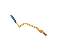 senza marchio Generico RICAMBIO COMPATIBILE con Xiaomi Redmi Note 9S / Note 9 Pro flat flex ribbon cable cavo connettore x per collegamento KEY HOME to MAINBOARD MAIN BOARD (Blu)