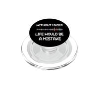 Senza musica, la vita sarebbe un errore - Friedrich Nietzsche PopSockets PopGrip per MagSafe