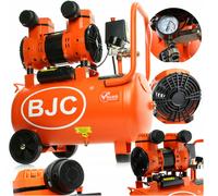 Senza Olio Compressore ad Aria Compressa Doppio Pistone 8 BAR Compressore 24L