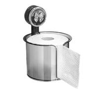 Senza perforazione di salviette da cucina Scatola di immagazzinaggio - Porta carta igienica trasparente - Porta rotoli per WC | Scatola dispenser rotolo di tessuto per balcone di l