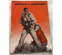 Senza pietà Carla Del Poggio John Kitzmiller Vintage 1948 Danish Movie Program