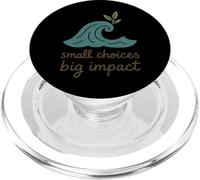 Senza plastica, ecologico, zero rifiuti, verde sostenibile PopSockets PopGrip per MagSafe