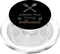 Senza plastica, ecologico, zero rifiuti, verde sostenibile PopSockets PopGrip per MagSafe