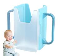 Senza portatore di tazza: impugnatura in cartone di latte, maniglia della scatola a prova di fuoriuscite, supporto per bevande portatili | vettore regolabile per bambini, viaggio in auto