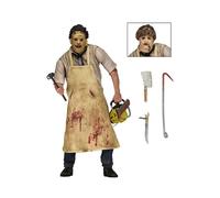 (Senza scatola)Leatherface Classic Terror Texas Movie Chainsaw Rderer Fur Face 40 Massacro Action Figure