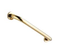 Senza sforzo Maniglia for bagno in rame con viti nascoste, maniglie for doccia resistenti, barra di sostegno moderna e riutilizzabile for disabili risparmia spazio(Gold,30cm)