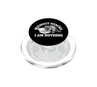 Senza Snack I Am Nothing - Divertente Dicendo Ciambelle Procione Cibo PopSockets PopGrip per MagSafe