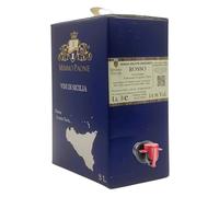 Senza Solfiti Aggiunti in Bag in Box Vino Rosso da 3 Litri Terre Siciliane IGP Mimmo Paone 14% vol
