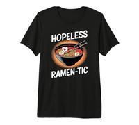 Senza Speranza Ramen-Tic Divertente Romantico Maglietta Premium
