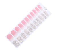 Senza Un Chiodo In Gel Cottura Avvolge 22 Accesorie Manicure Applicazione Adesivi Gel A Colori Per Donne Che Durano La Nail Art Lunga Durata